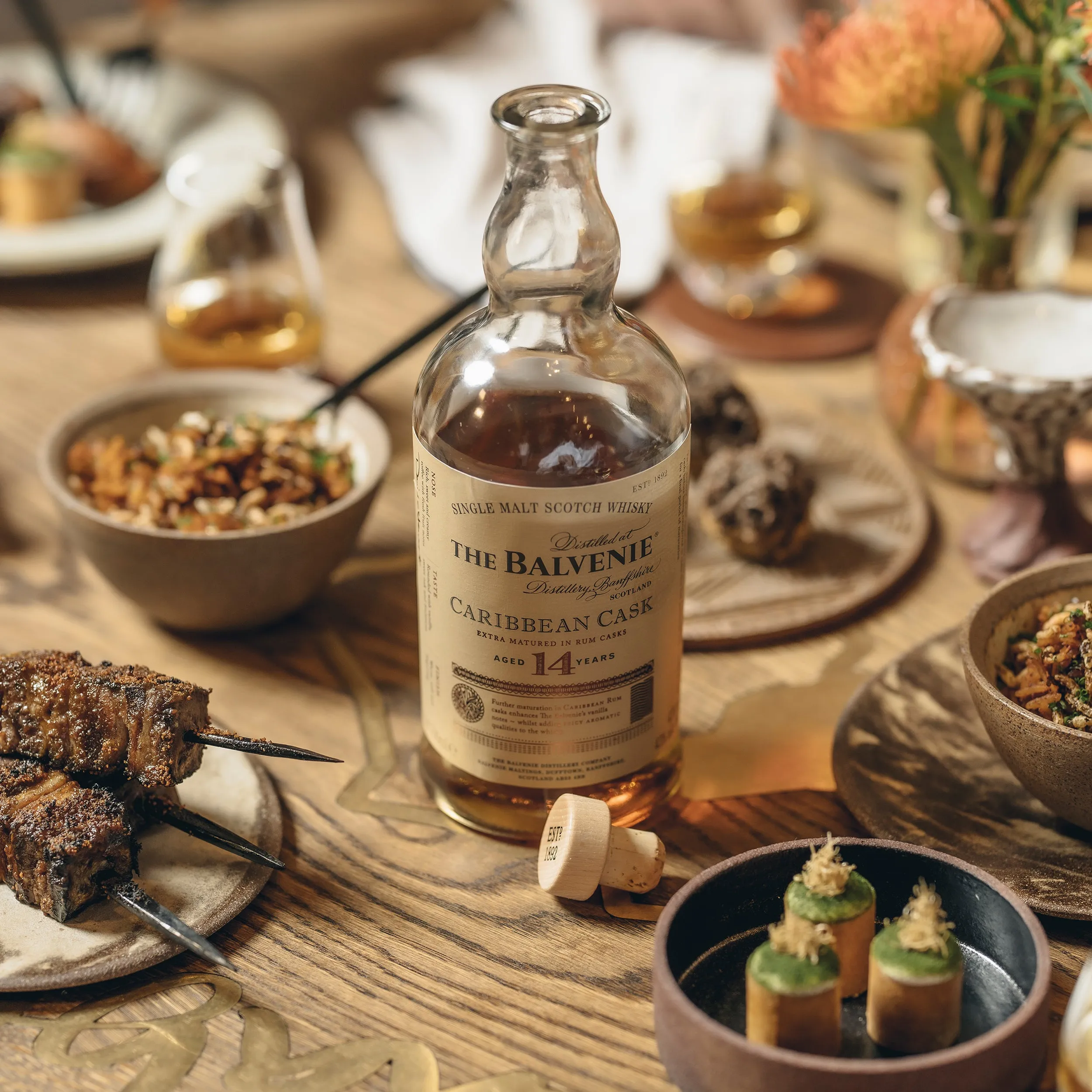 Balvenie 14yrs - Caribbean Cask - Single Malt Whisky - 700ml