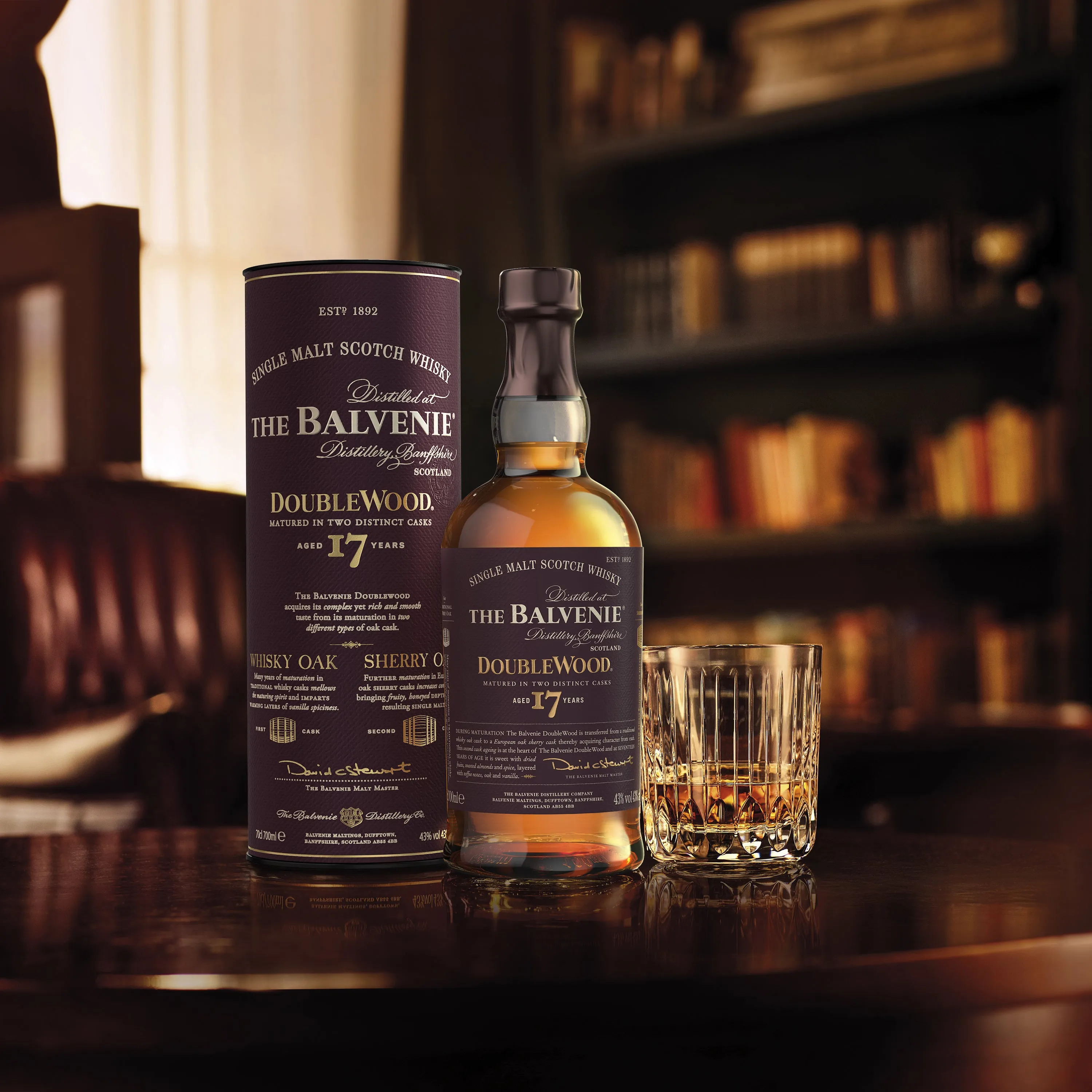 Balvenie 17yrs - Doublewood - Single Malt Whisky - 700ml