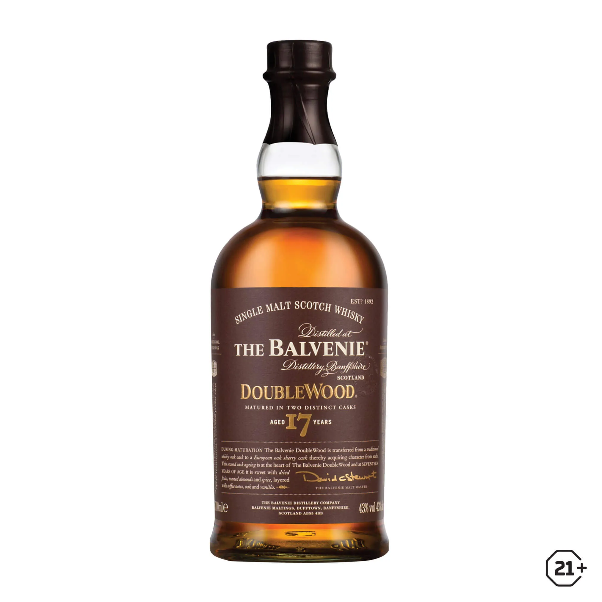 Balvenie 17yrs - Doublewood - Single Malt Whisky - 700ml