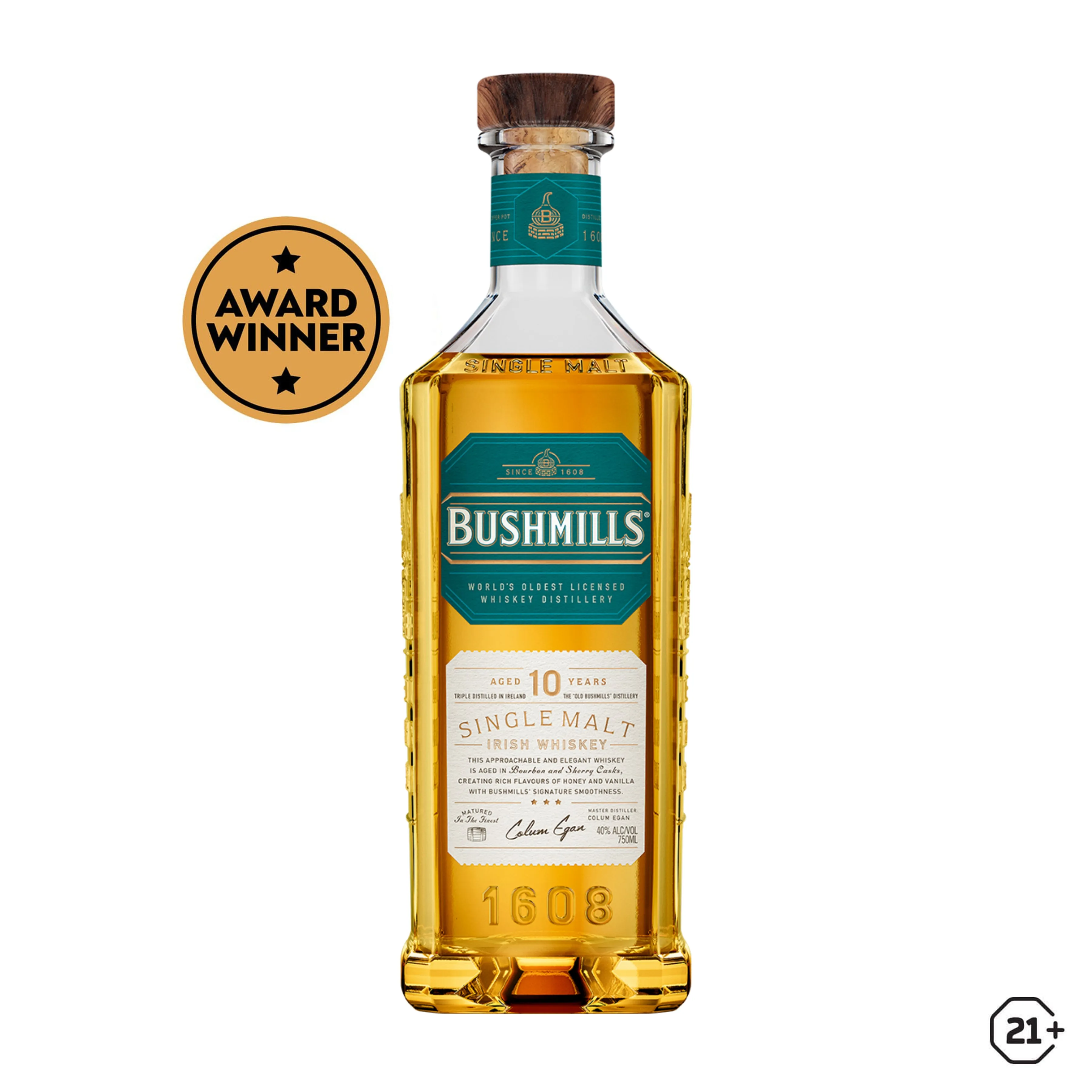 Bushmills 10yrs - Single Malt Whiskey - 700ml