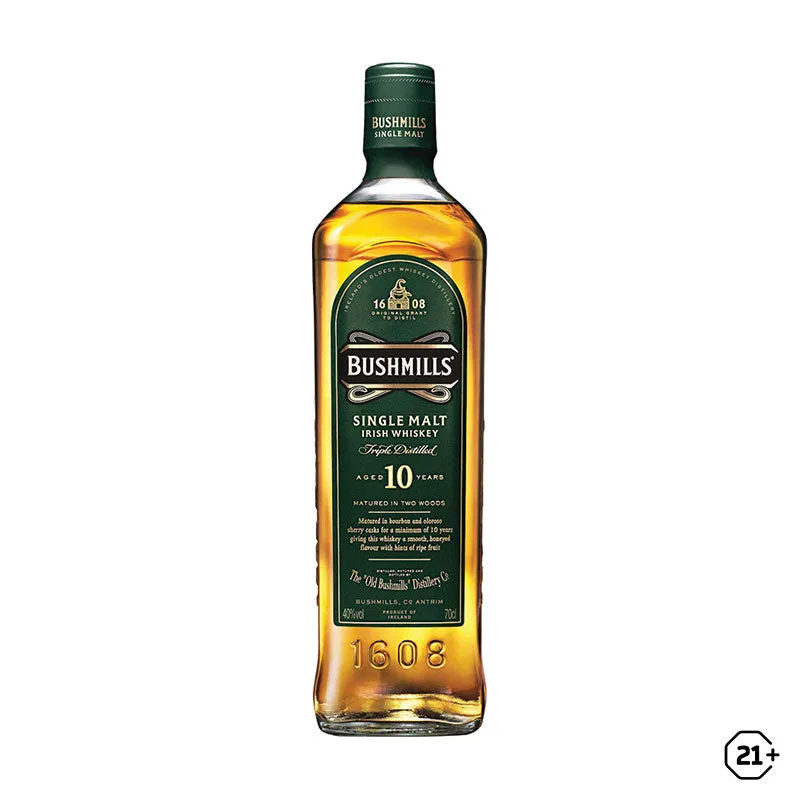 Bushmills 10yrs - Single Malt Whiskey - 700ml