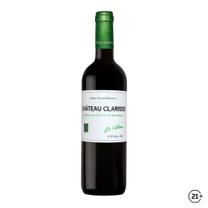 Chateau Clarisse - AOC Castillon Cotes de Bordeaux - Merlot - 2016 - 750ml