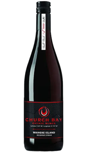 Church Bay Estate Reserve Syrah 2021 750ml