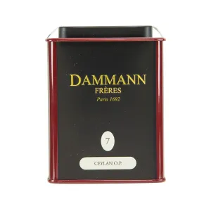 DAMMANN Ceylon O.P. Black Tea  (100g)