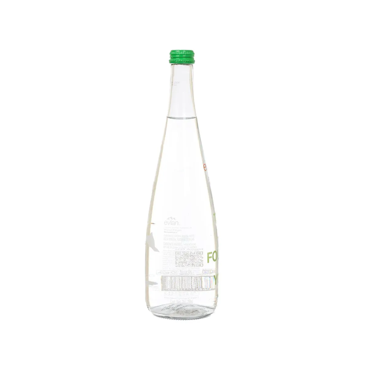 EVIAN Carbonated Natural Mineral Water - Pharrell Williams x Humanrace Limited Edition 2025 [Bottle]  (750mL)