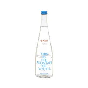EVIAN Natural Mineral Water - Pharrell Williams x Humanrace Limited Edition 2025 [Bottle]  (750mL)
