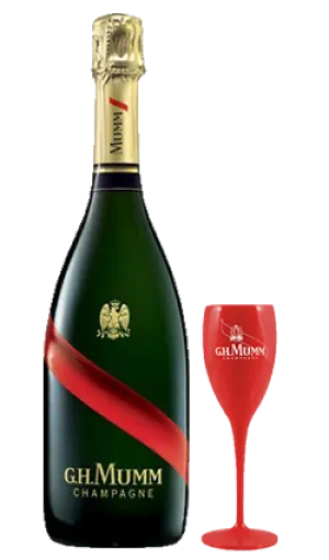 G. H. Mumm NV Brut 750ml   Plastic Champagne Cup