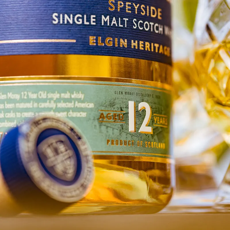 Glen Moray 12yrs - Single Malt Whisky - 700ml