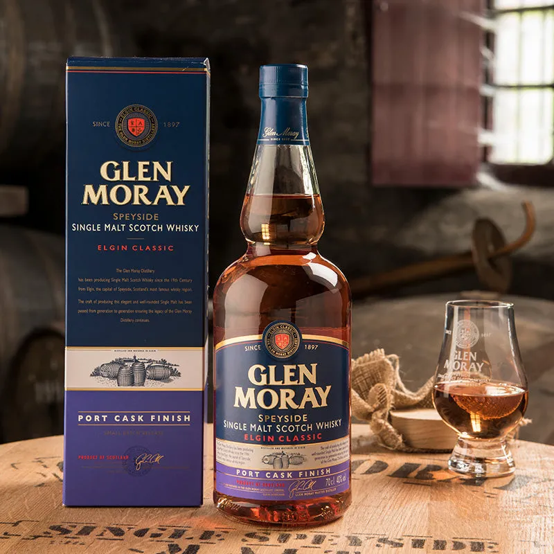 Glen Moray - Port Cask - Single Malt Whisky - 700ml