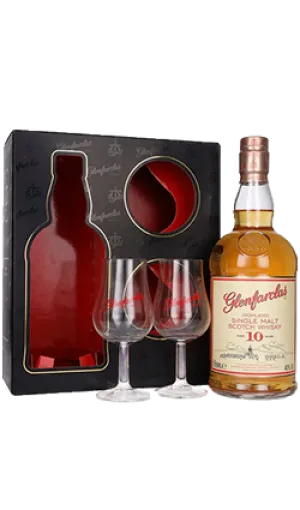 Glenfarclas 10YO 700ml   2 Glasses