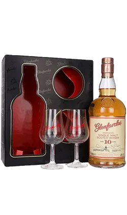 Glenfarclas 10YO 700ml   2 Glasses
