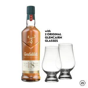 Glenfiddich 18 yrs 700ml   Glencairn Glass 2pcs