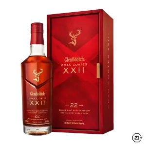 Glenfiddich 22yrs - Gran Cortes - Single Malt Whisky - 700ml