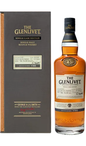 Glenlivet 20YO Single Cask American Oak Hogshead 700ml