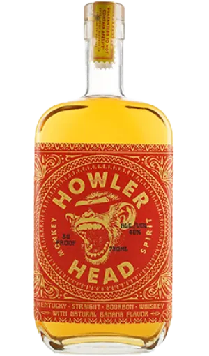 Howler Head Banana Flavor Kentucky Straight Bourbon Whiskey 750ml
