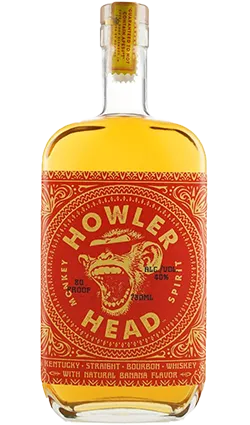 Howler Head Banana Flavor Kentucky Straight Bourbon Whiskey 750ml