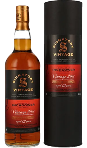 Inchgower 'Signatory' Small Batch 2011 / 12YO 48.2% 700ml