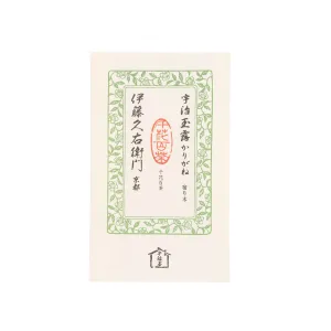 ITOHKYUEMON Yadorigi Green Tea Leaves  (100g)