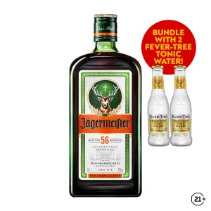Jägermeister 700ml   Fever Tree Indian Tonic 200ml 2btls