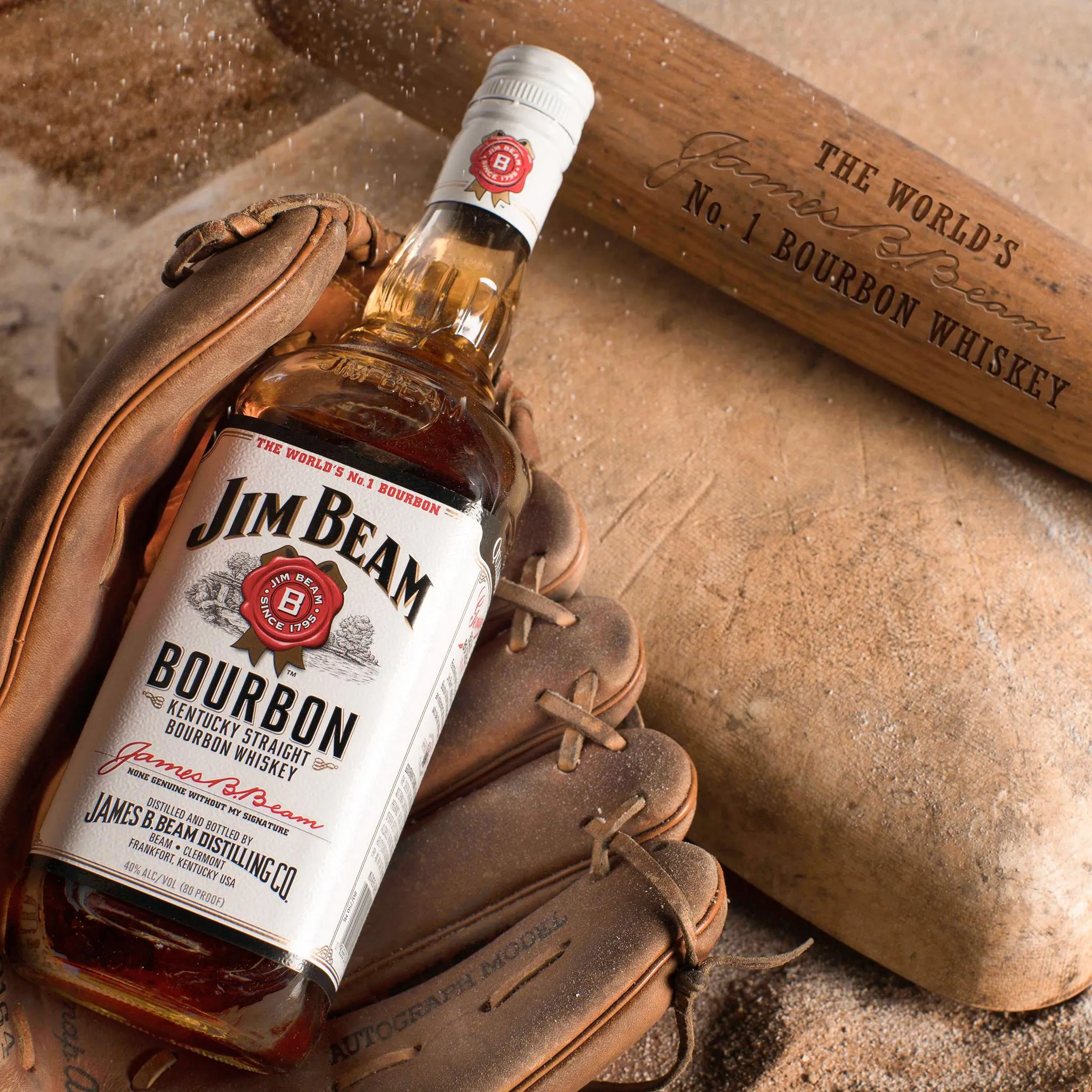 Jim Beam - White - Bourbon Whiskey - 750ml