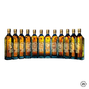Johnnie Walker - Blue Label - Zodiac Collection - Blended Whisky - 1L - 12btls