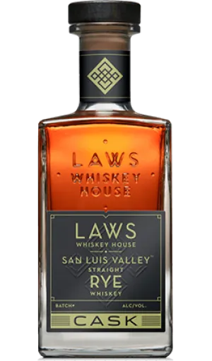 Laws San Luis Valley Cask Strength 60.2% Rye 750ml