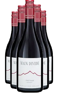 Main Divide Pinot Noir SIX PACK 2022 750ml