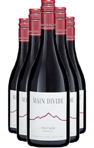 Main Divide Pinot Noir SIX PACK 2022 750ml