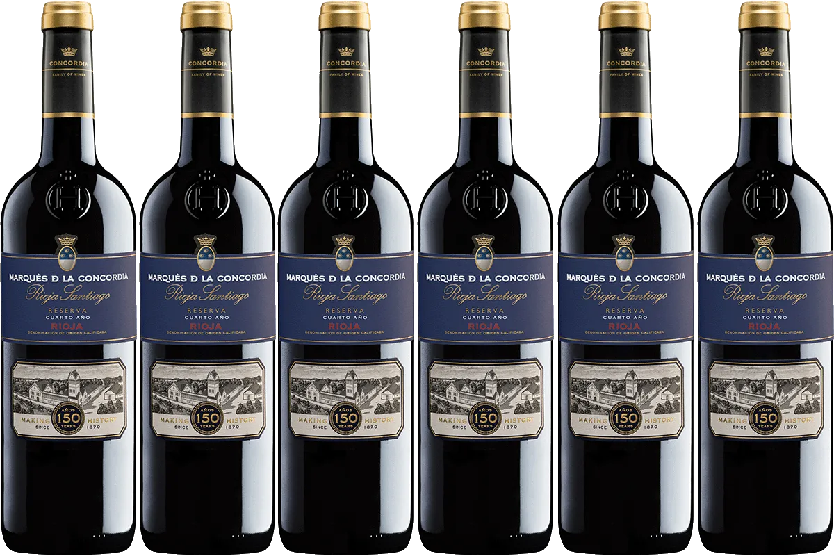 Marqués de la Concordia Reserva 6 Bottle Case