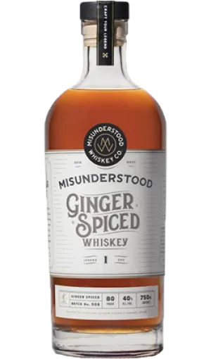 Misunderstood Ginger Whiskey 40% 750ml