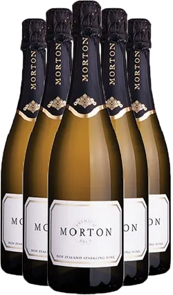 Morton Estate WHITE Label Brut SIX PACK 750ml