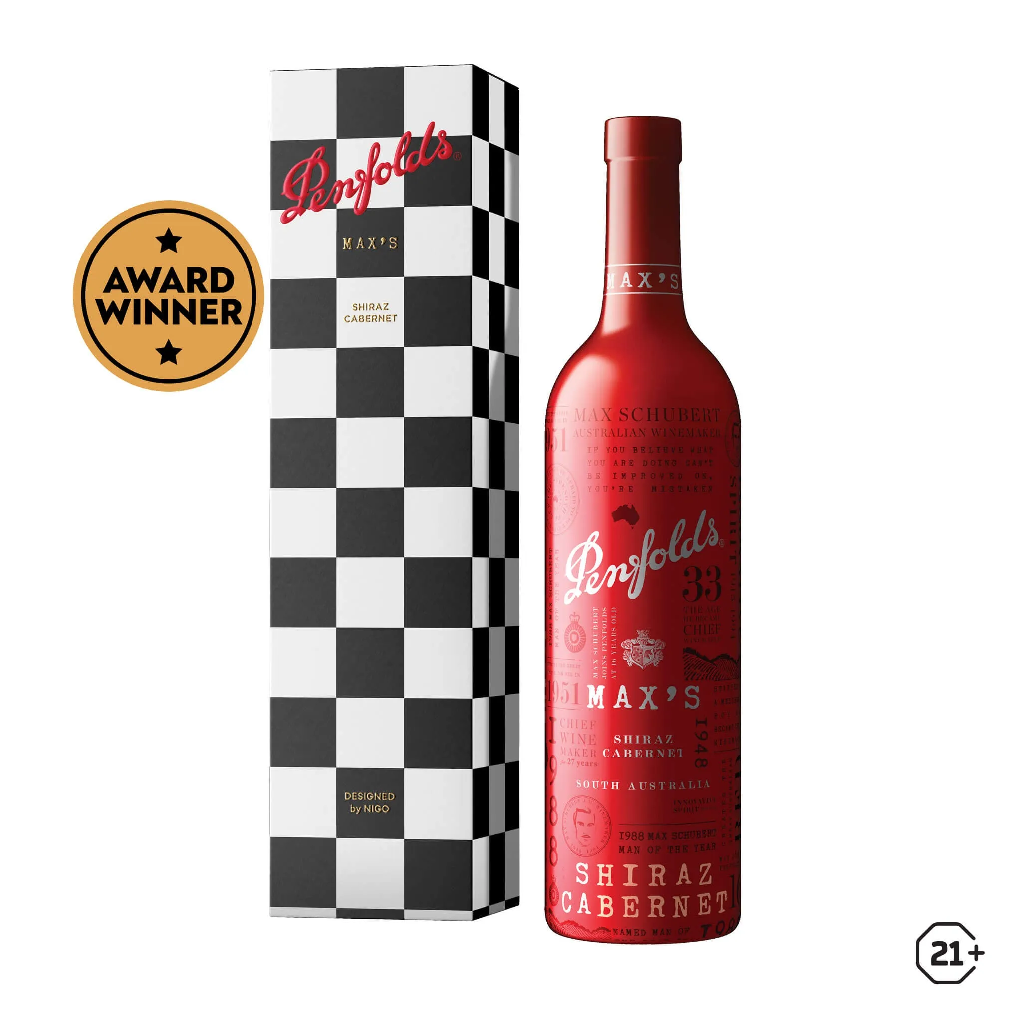 Penfolds Max's - Shiraz Cabernet -  NIGO Giftbox - 750ml