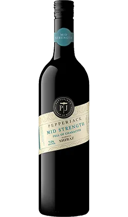 Pepperjack MID STRENGTH Shiraz 7% 2021 750ml