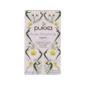 PUKKA Organic Three Chamomile Tea Sachets  (30g)
