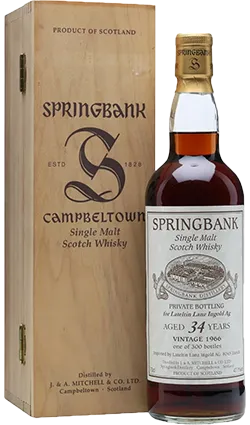 Springbank 1966 34YO Private bottling Lateltin*