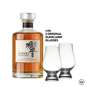 Suntory Hibiki Japanese Harmony 700ml   Glencairn Glass 2pcs