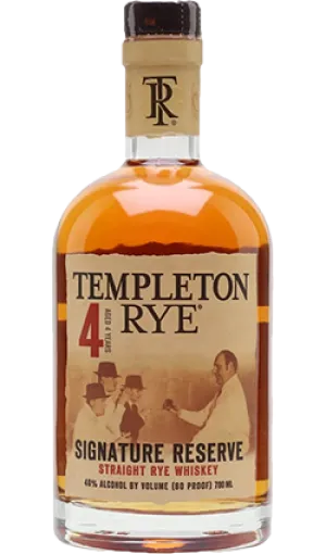 Templeton Rye 4YO Whiskey 1000ml