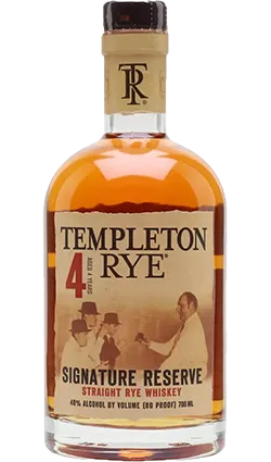 Templeton Rye 4YO Whiskey 1000ml