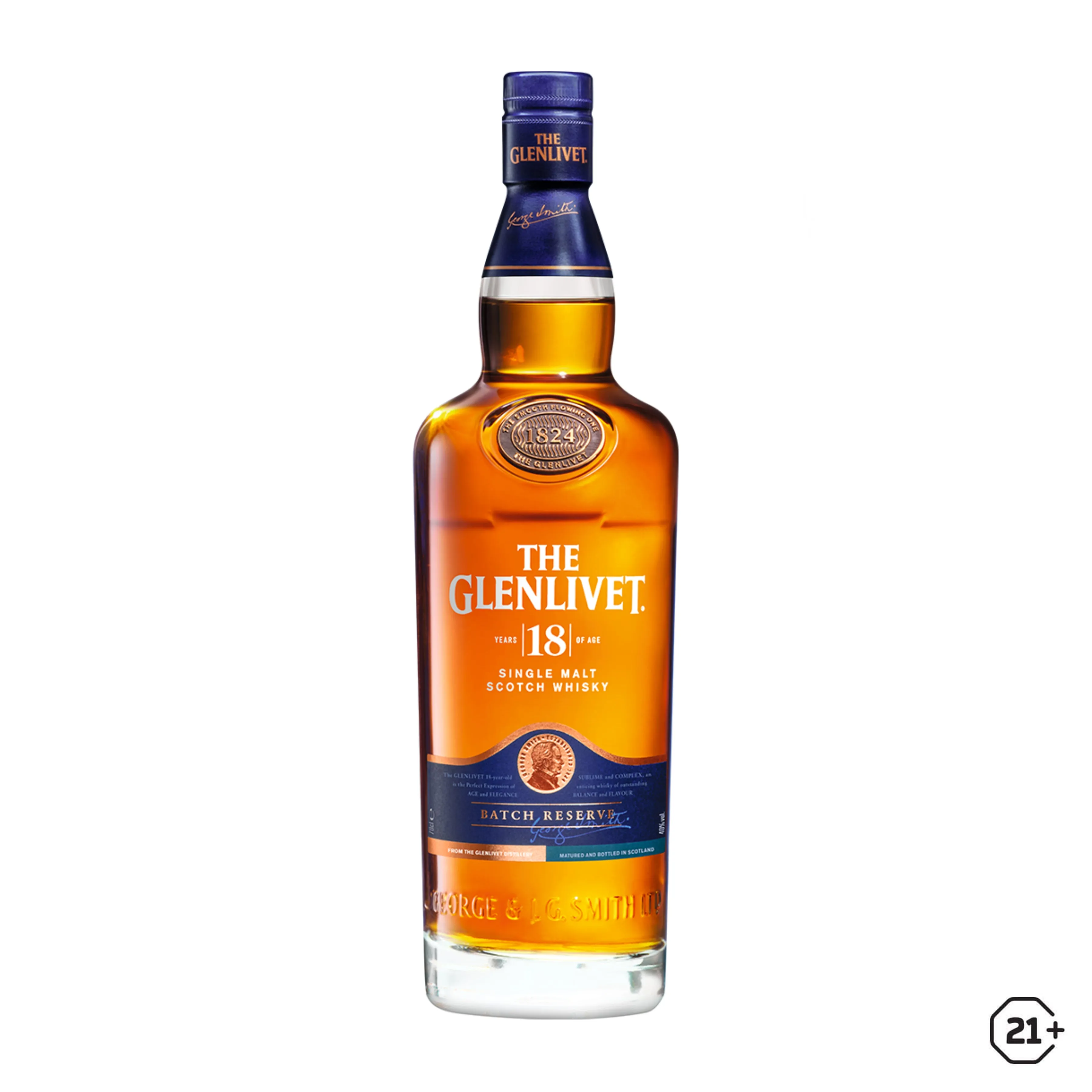 The Glenlivet 18 yrs - Single Malt Whisky - 700ml