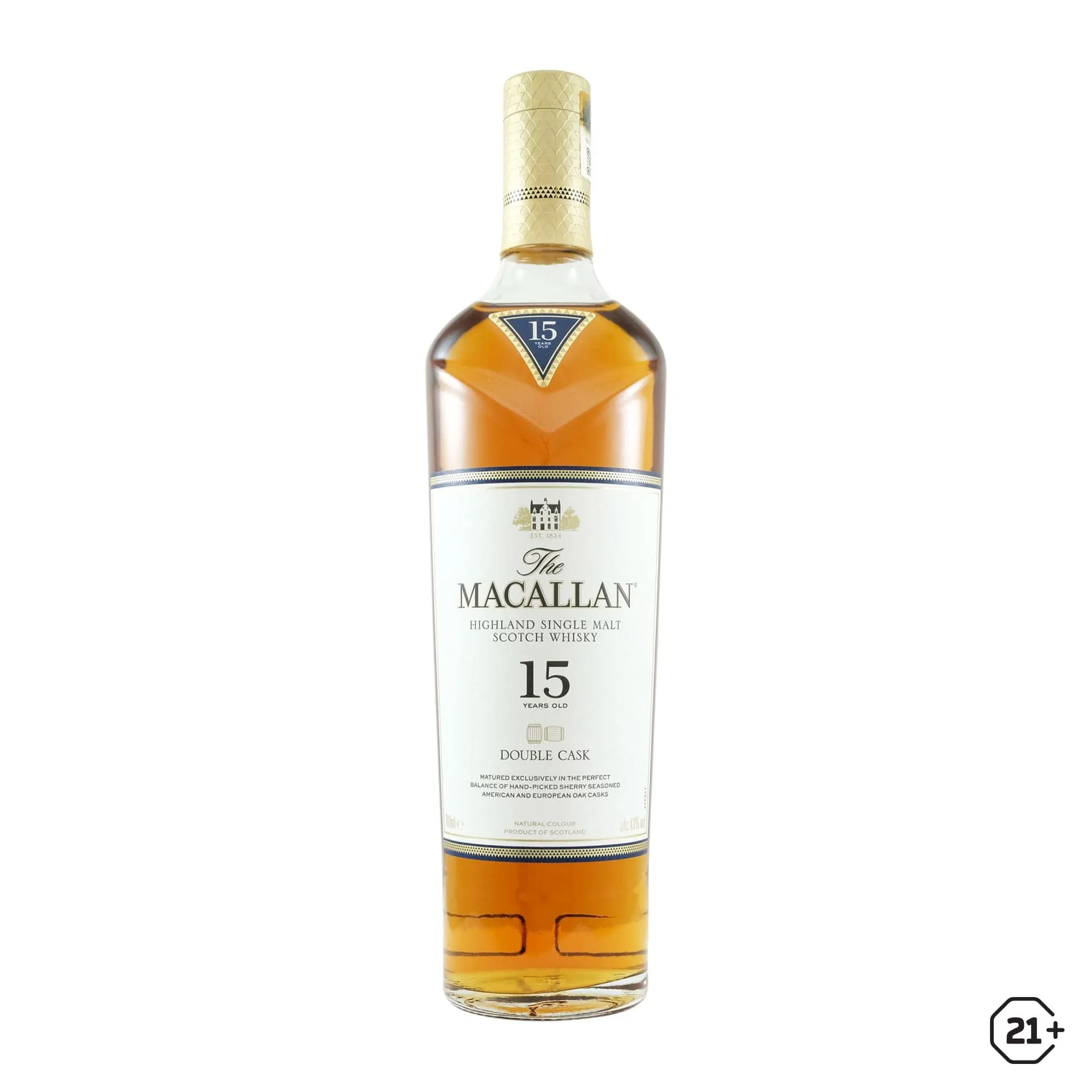 The Macallan 15yrs - Double Cask - Single Malt Whisky - 700ml