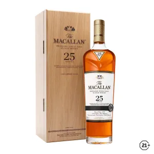 The Macallan 25yrs - Sherry Oak - Single Malt Whisky - 700ml