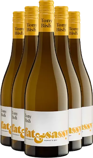 Tony Bish Fat & Sassy Chardonnay 12 PACK 2023