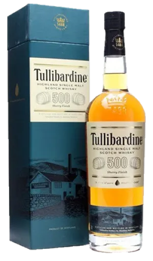 Tullibardine 500 Sherry Finish Whisky 700ml