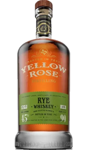 Yellow Rose Rye Whiskey 45% 700ml